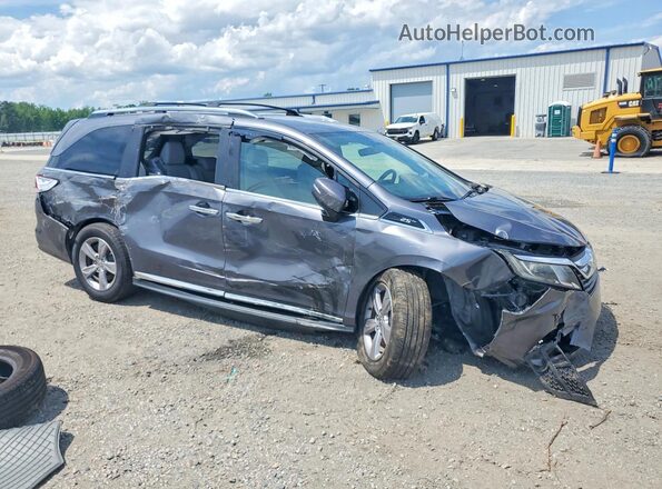 5FNRL6H76LB039121 2020 HONDA ODYSSEY Gray Delantero derecho
