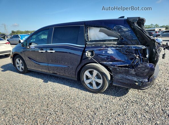 5FNRL6H76LB053858 2020 HONDA ODYSSEY Blue Tył lewy