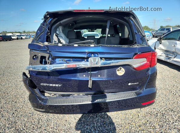 5FNRL6H76LB053858 2020 HONDA ODYSSEY Blue Widok z tyłu