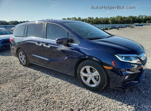 5FNRL6H76LB053858 2020 HONDA ODYSSEY Blue Przód prawy