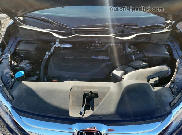 5FNRL6H76LB053858 2020 HONDA ODYSSEY Blue Widok komory silnika