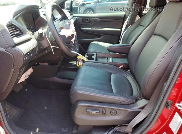 5FNRL6H76RB043825 2024 HONDA ODYSSEY Red Front interior view