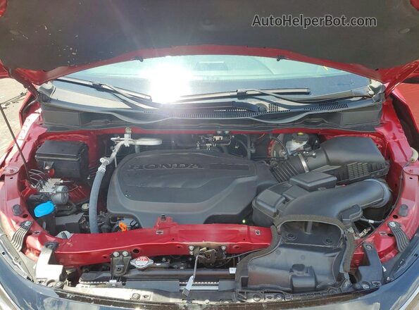 5FNRL6H76RB043825 2024 HONDA ODYSSEY Red Engine compartment view