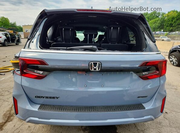 5FNRL6H76TB056484 2026 HONDA ODYSSEY Blue Widok z tyłu