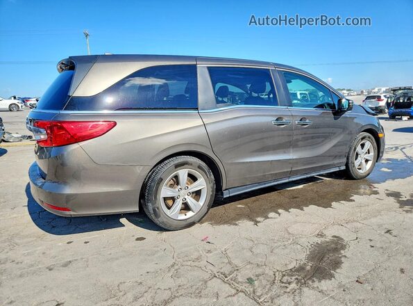 5FNRL6H77JB005668 2018 HONDA ODYSSEY Brown Задня права чверть