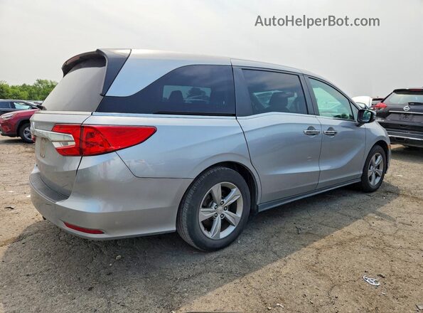 5FNRL6H77JB023653 2018 HONDA ODYSSEY Silver Trasero derecho