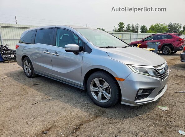 5FNRL6H77JB023653 2018 HONDA ODYSSEY Silver Delantero derecho