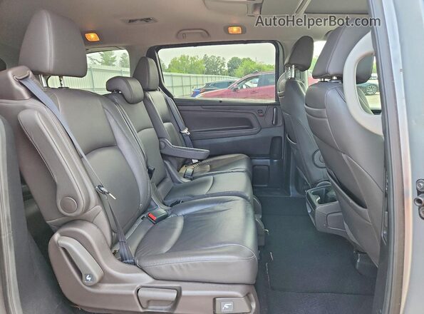 5FNRL6H77JB023653 2018 HONDA ODYSSEY Silver Vista interior trasera