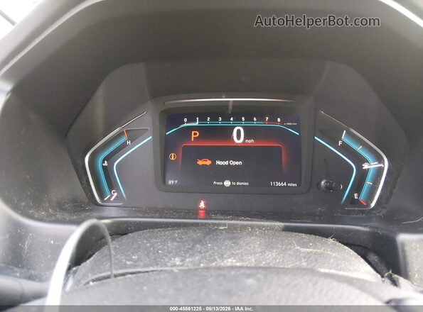 5FNRL6H77JB043787 2018 HONDA ODYSSEY Серый Вид задних сидений