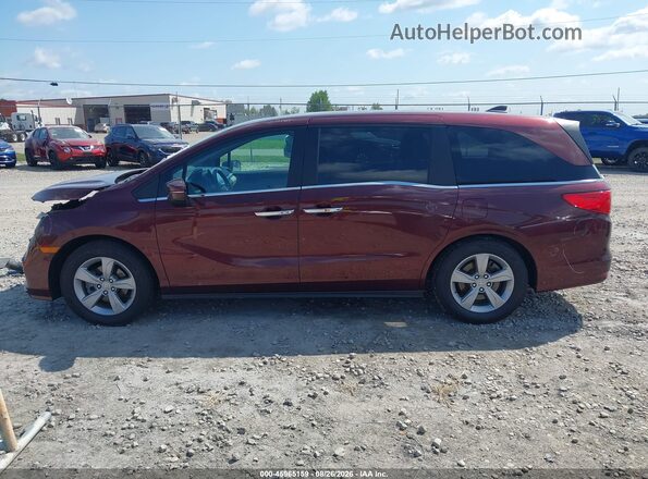 5FNRL6H77JB052246 2018 HONDA ODYSSEY Red 