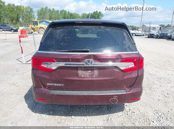 5FNRL6H77JB052246 2018 HONDA ODYSSEY Red 