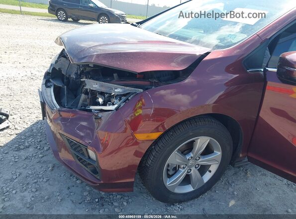 5FNRL6H77JB052246 2018 HONDA ODYSSEY Red 