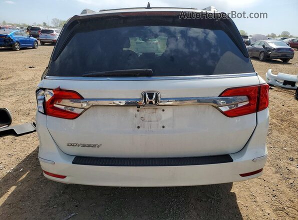 5FNRL6H77JB080449 2018 HONDA ODYSSEY White Вид ззаду