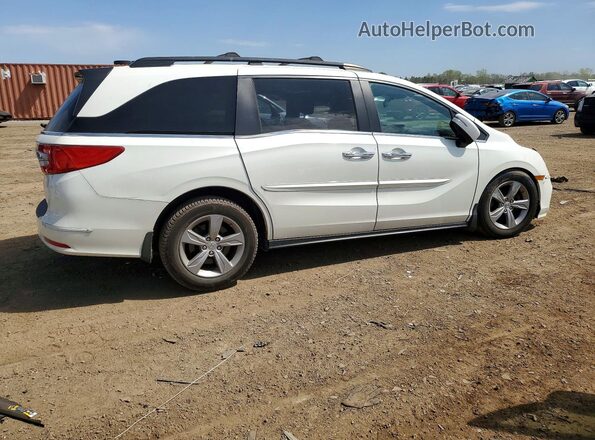 5FNRL6H77JB080449 2018 HONDA ODYSSEY White Задня права чверть