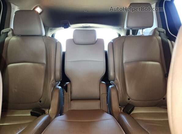 5FNRL6H77JB085506 2018 HONDA ODYSSEY Белый Вид задних сидений
