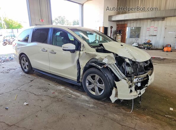 5FNRL6H77JB085506 2018 HONDA ODYSSEY Белый Передняя правая четверть