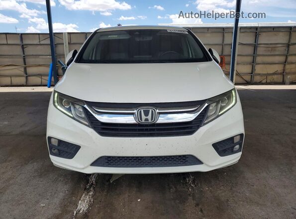5FNRL6H77JB094626 2018 HONDA ODYSSEY Белый Вид спереди
