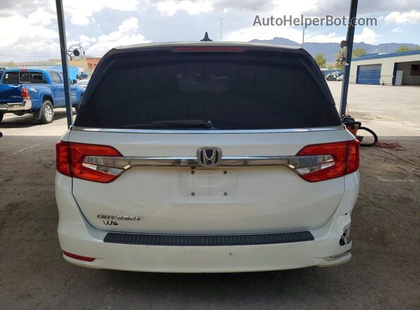 5FNRL6H77JB094626 2018 HONDA ODYSSEY Белый Вид сзади