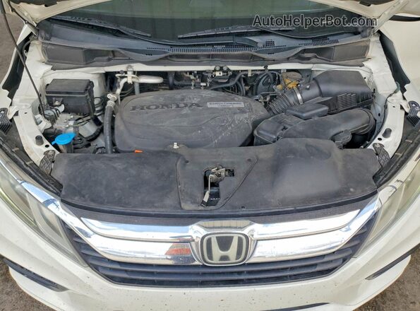 5FNRL6H77JB094626 2018 HONDA ODYSSEY Белый Вид подкапотного пространства