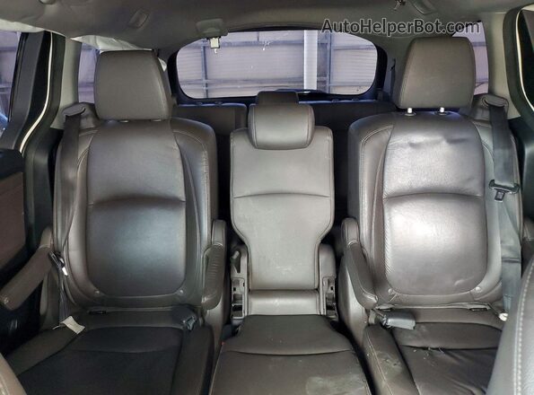 5FNRL6H77JB094626 2018 HONDA ODYSSEY Белый Вид задних сидений