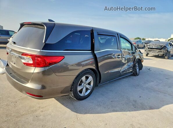 5FNRL6H77KB016221 2019 HONDA ODYSSEY Gray Trasero derecho