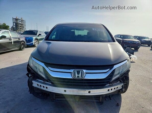 5FNRL6H77KB016221 2019 HONDA ODYSSEY Gray Vista frontal