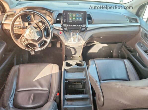 5FNRL6H77KB016221 2019 HONDA ODYSSEY Gray Vista del salpicadero