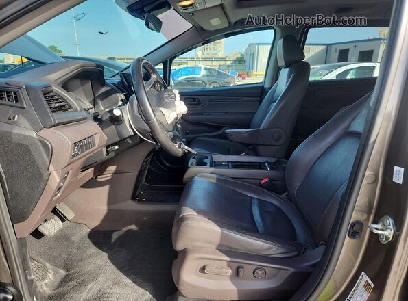 5FNRL6H77KB016221 2019 HONDA ODYSSEY Gray Vista interior delantera