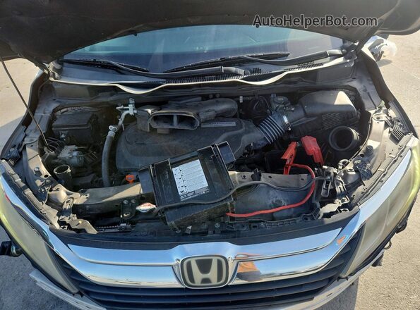 5FNRL6H77KB016221 2019 HONDA ODYSSEY Gray Vista del compartimento del motor