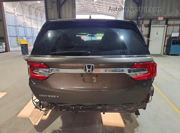 5FNRL6H77KB059120 2019 HONDA ODYSSEY Charcoal Rear view