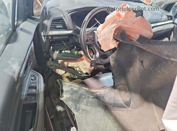 5FNRL6H77KB059120 2019 HONDA ODYSSEY Charcoal Dashboard view