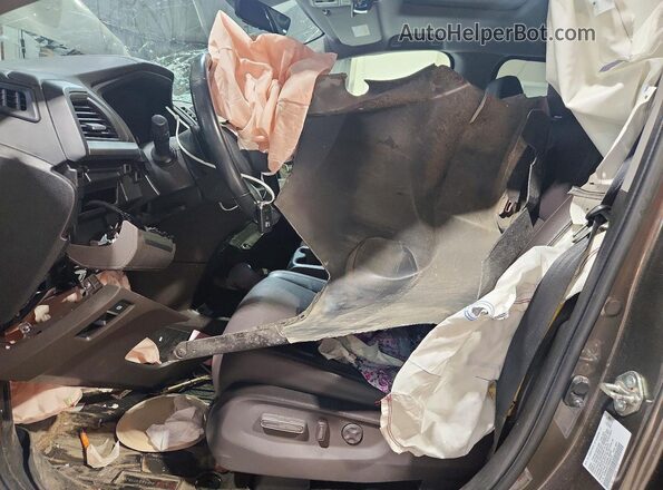 5FNRL6H77KB059120 2019 HONDA ODYSSEY Charcoal Front interior view