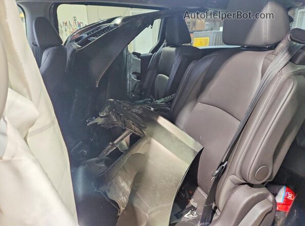 5FNRL6H77KB059120 2019 HONDA ODYSSEY Charcoal Rear interior view
