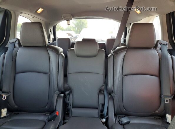 5FNRL6H77KB071736 2019 HONDA ODYSSEY Silver Widok tylnych siedzeń