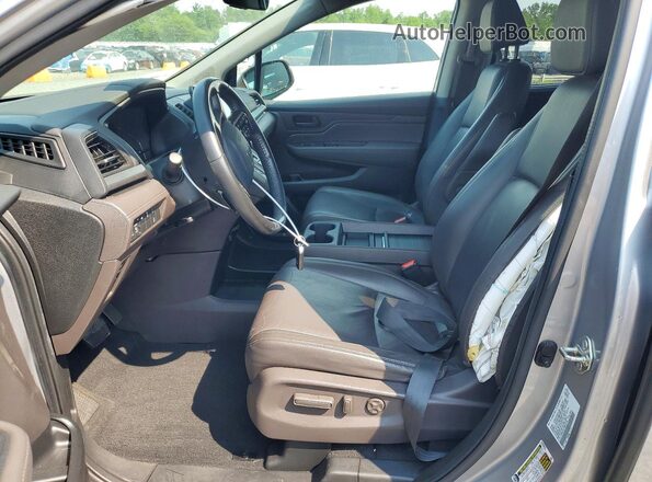5FNRL6H77KB071736 2019 HONDA ODYSSEY Silver Widok wnętrza z przodu