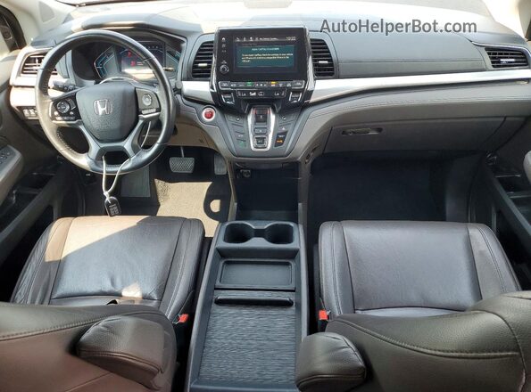 5FNRL6H77KB071736 2019 HONDA ODYSSEY Silver Widok deski rozdzielczej