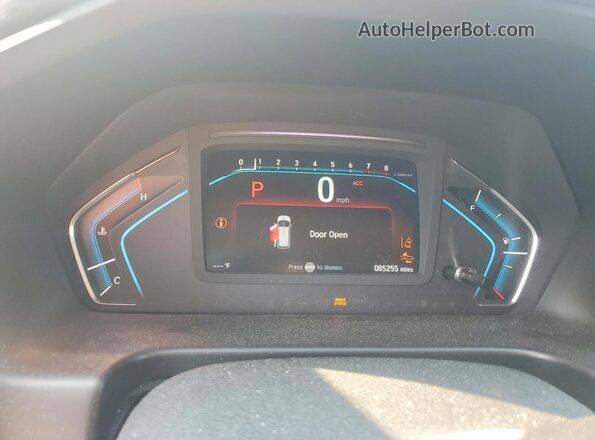 5FNRL6H77KB092411 2019 HONDA ODYSSEY Black ხელსაწყოთა პანელის ხედი