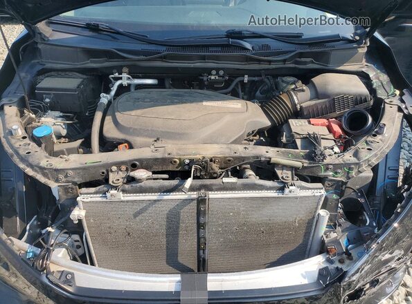 5FNRL6H77KB092411 2019 HONDA ODYSSEY Black უკანა სალონის ხედი