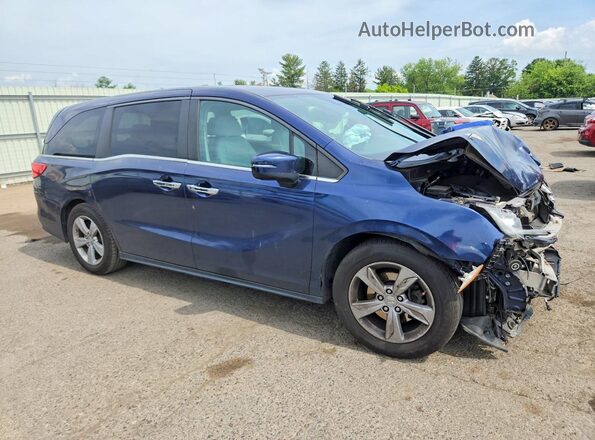 5FNRL6H77KB126542 2019 HONDA ODYSSEY Blue Առջևի աջ