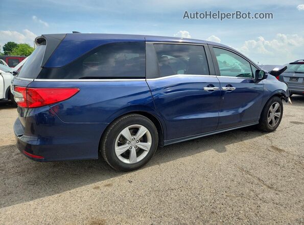 5FNRL6H77KB126542 2019 HONDA ODYSSEY Blue Հետևի աջ