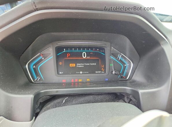 5FNRL6H77KB126542 2019 HONDA ODYSSEY Blue Սարքավորումների վահանակի տեսք