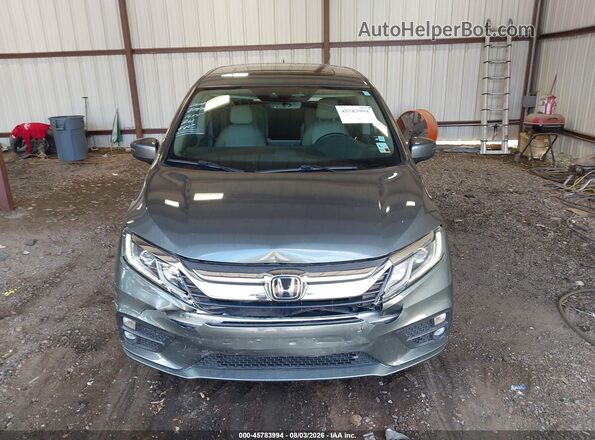 5FNRL6H77LB001655 2020 HONDA ODYSSEY Бирюзовый Вид щитка приборов