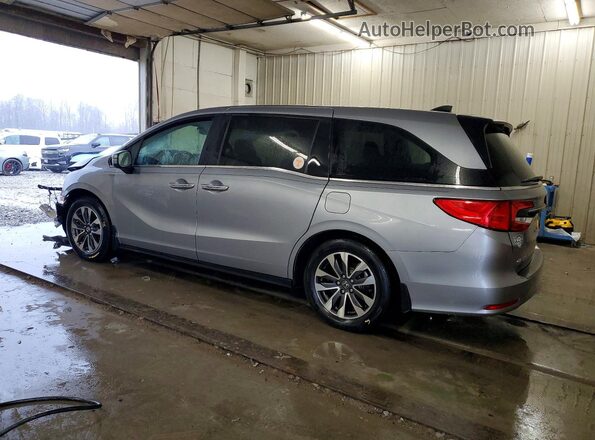 5FNRL6H77MB014214 2021 HONDA ODYSSEY Серый Задняя левая четверть