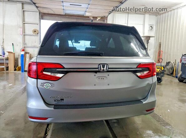 5FNRL6H77MB014214 2021 HONDA ODYSSEY Серый Вид сзади