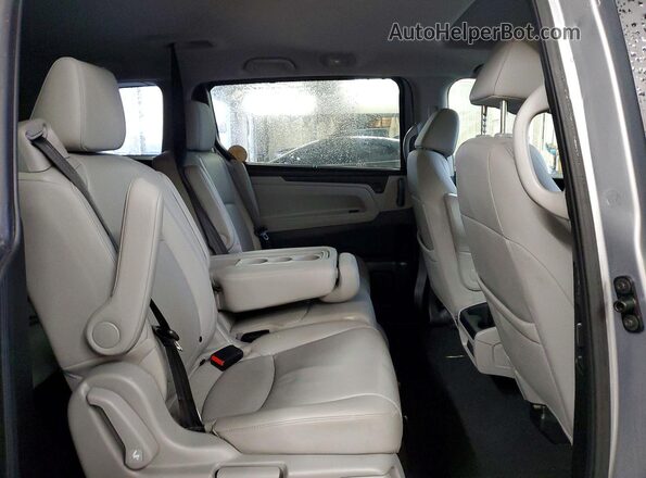 5FNRL6H77MB014214 2021 HONDA ODYSSEY Серый Вид задней части салона