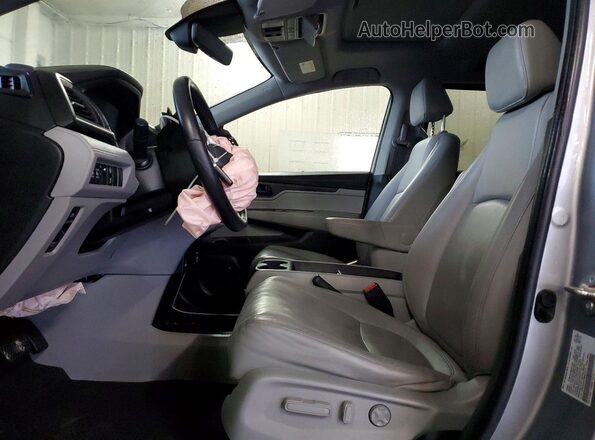 5FNRL6H77MB014214 2021 HONDA ODYSSEY Серый Вид салона спереди