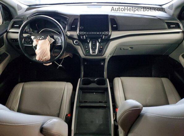 5FNRL6H77MB014214 2021 HONDA ODYSSEY Серый Вид панели приборов