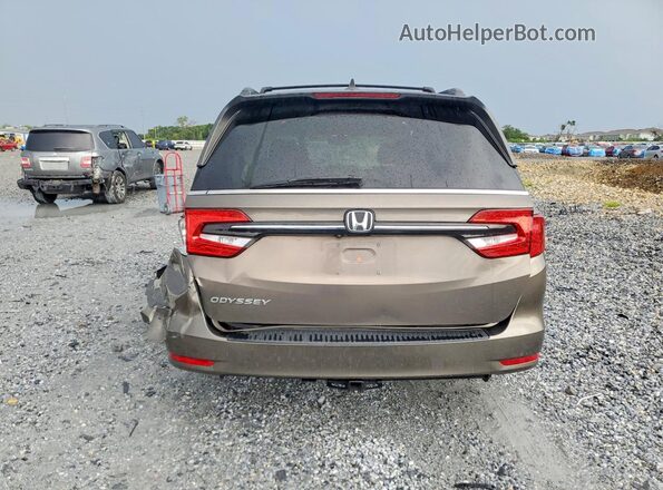 5FNRL6H77NB041348 2022 HONDA ODYSSEY Brown Հետևի տեսք