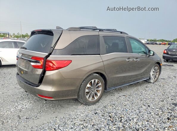 5FNRL6H77NB041348 2022 HONDA ODYSSEY Brown Հետևի աջ