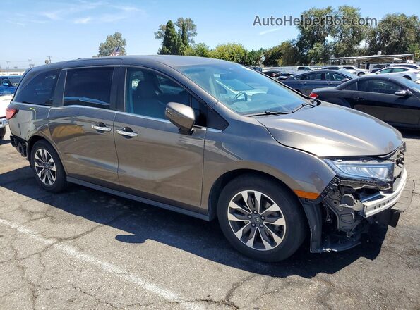 5FNRL6H77NB050468 2022 HONDA ODYSSEY Gray Առջևի աջ